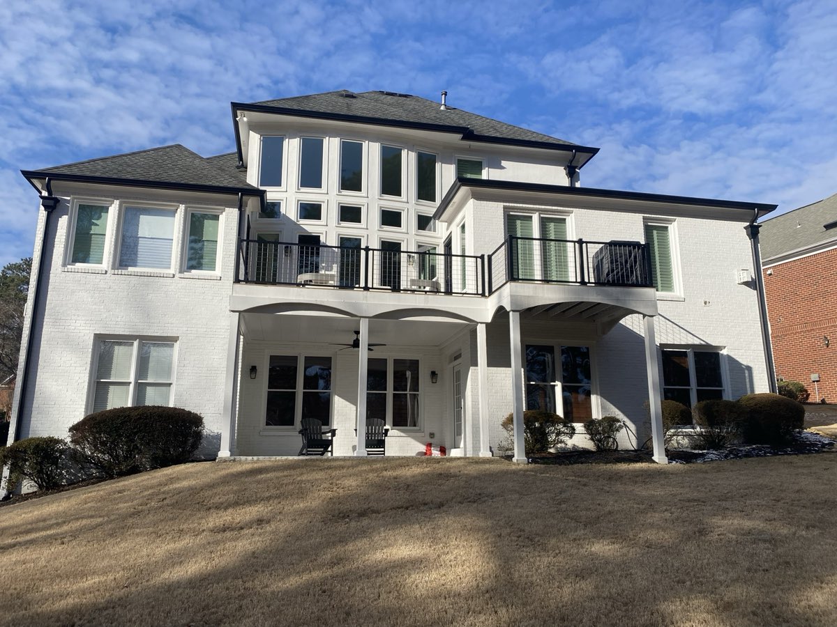 Completed window replacement — Johns Creek, GA